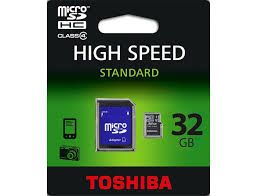 TOSHIBA 32GB MICRO SD ADAPTÖRLÜ